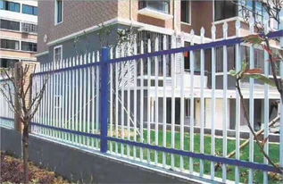 藍白鋅鋼護欄批發 優質材料與廣泛應用的完美結合